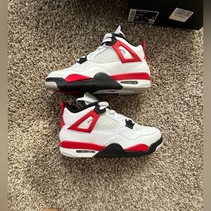 Men’s Air Jordan 4 Retro Red Cement size 10 DH6927-161
